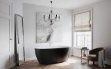 Sensuality Back wht freestanding oval solid surface bathtub by Aquatica (1) Copy